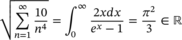 Screenshot of a math formula rendered with STIX Two Math by XeLaTeX